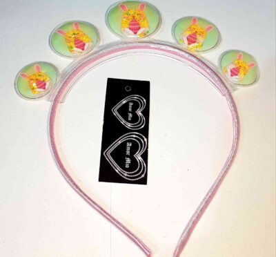 cod.amsa 3587 vinchas conejo inyectadas con brillos c/u