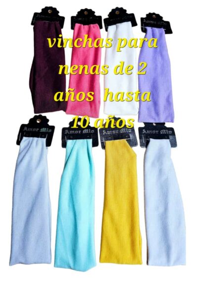 vinchas para nenas. x docena