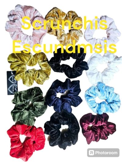 scrunchies para el cabello x doc.