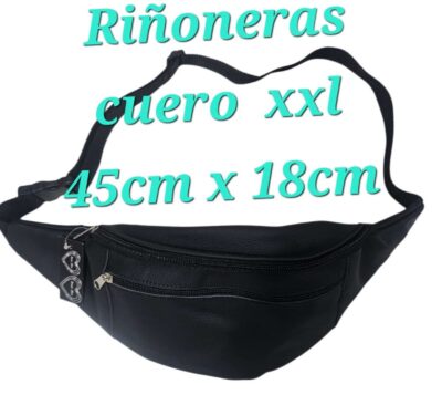 RIÑONERAS DE CUERO xxl x 45x 18 cm