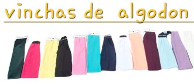 VINCHAS DE ALGODON CON LAYCRA XDOCENA
