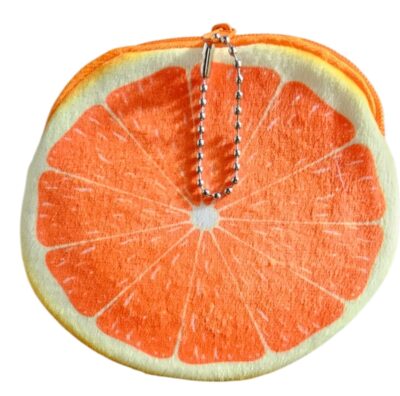 monederos frutas poliester