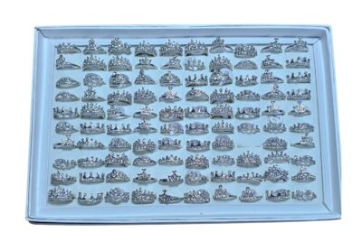 anillos de coronas de estras caja x100 unidades