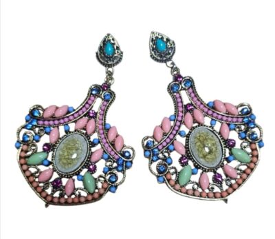 aros piedras y stras de la india