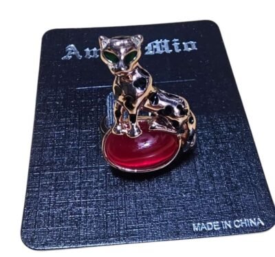 anillos con piedra jaguar