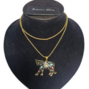 cod amsa 2025-60 collares   de la india con estrás y piedras