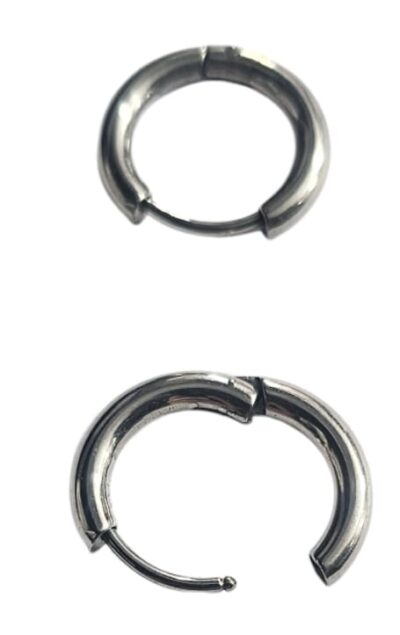 aros de acero quirúrgico 2cm