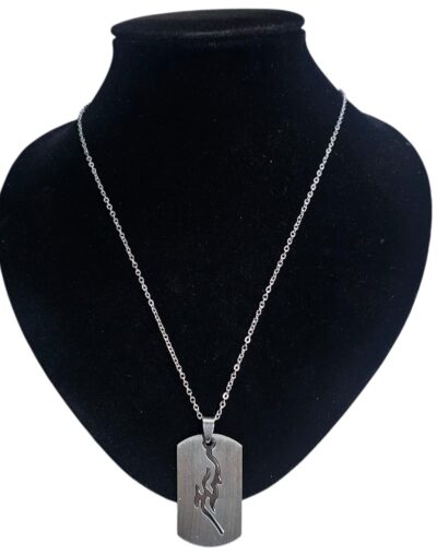 collares con dijes de acero quiruirco