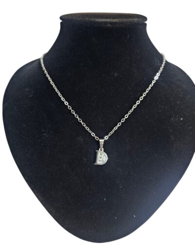 collar con dijes acero estras