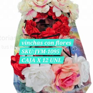 cod jym-1095 vinchas con flores