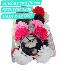 cod jym-1308 vinchas con flor