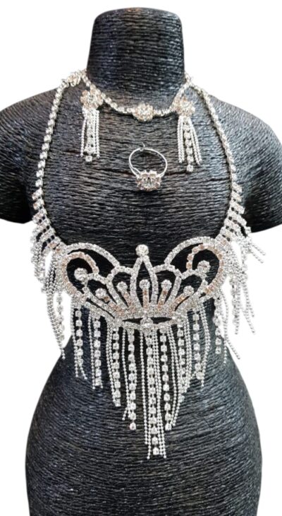 conjunto de collares de estras fantacia finafiesta