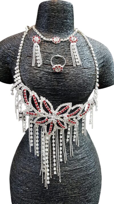 conjunto de collares de estras fantacia finafiestita