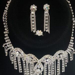 cod amsa 2026-46 conjunto de  collares de estras fantacia fina fiesta