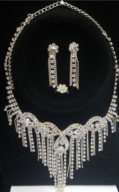conjunto de collares de estras fantacia finafiesta