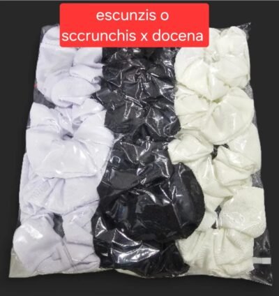 scrunchies para el cabello x doc.