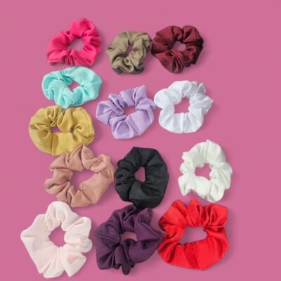 Scrunchies Tropical Mecanico x500 unidades surtidas