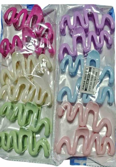 broches hawaiianas grandes maiposas paquete x 12