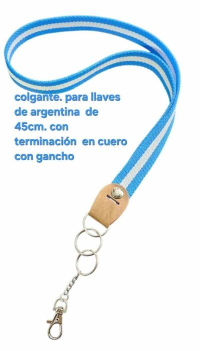 colgante para llaves de argentina terminacion encuero