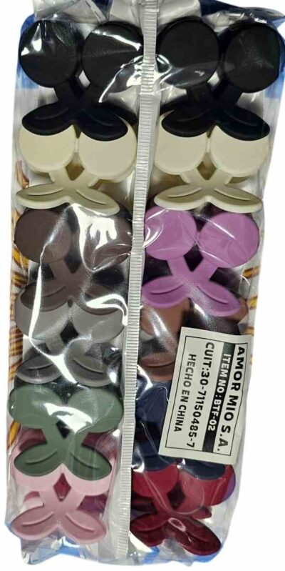 broches paquete x 12