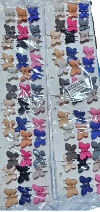 broches grandes y medianos set x 3paquete x 12