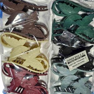 cod amsa 2026-83 broches  mariposa grandes paquete x 12