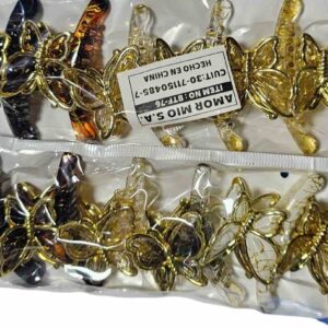 cod amsa 2026-76 broches mariposas  grandes paquetes x  12
