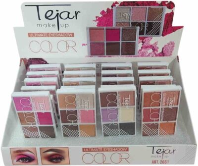 sombras para ojos 6 colores tejar