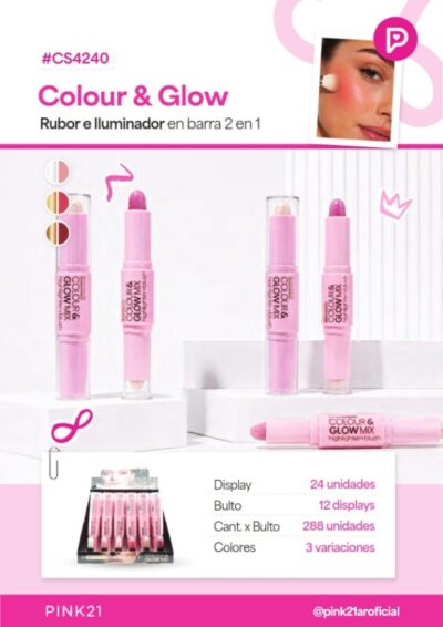 BLUSH CREAN STICK HIGHLIGHTER