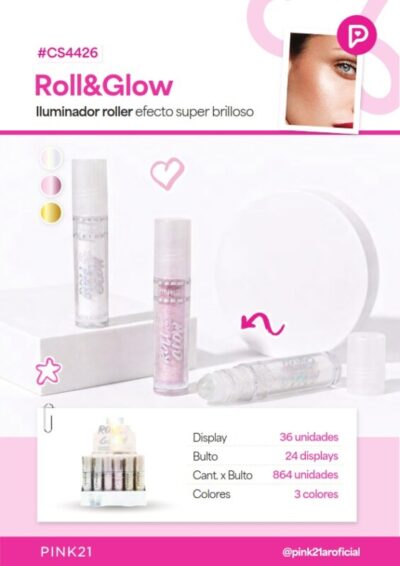 ILUMINADOR ROLLER EFECTO SUPER BRILLOSO
