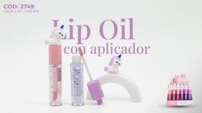 Aceite para labios con aplicador