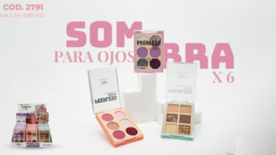 Sombras de ojos x6