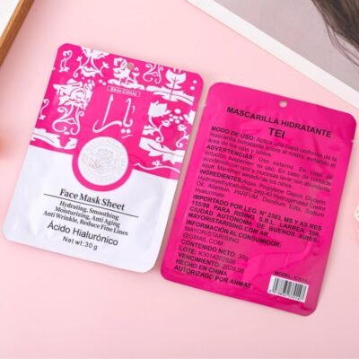 Mascarilla Yara Rosa Acido Hialuronico